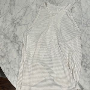 Lululemon size 10 white tank
